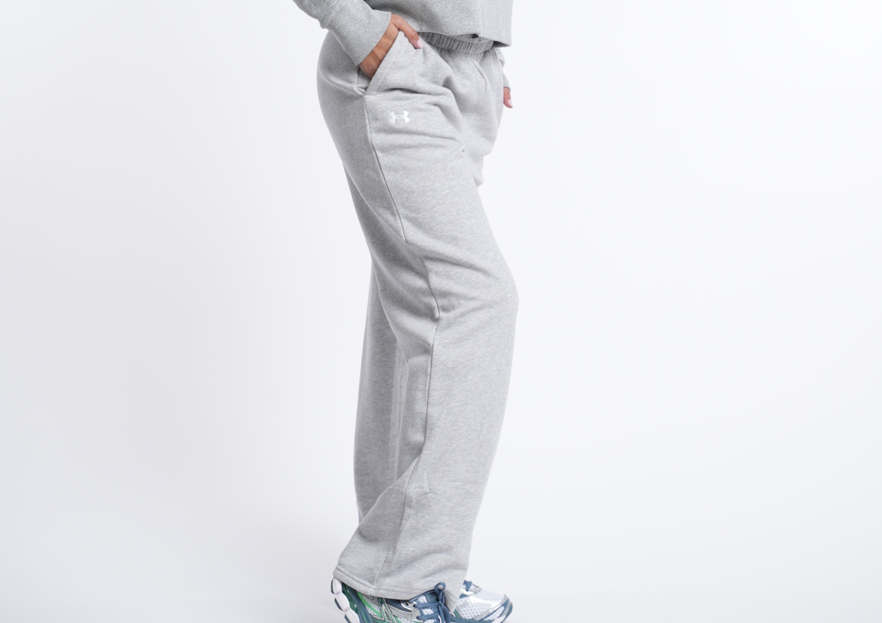 Pantalon droit molletonné UA Rival