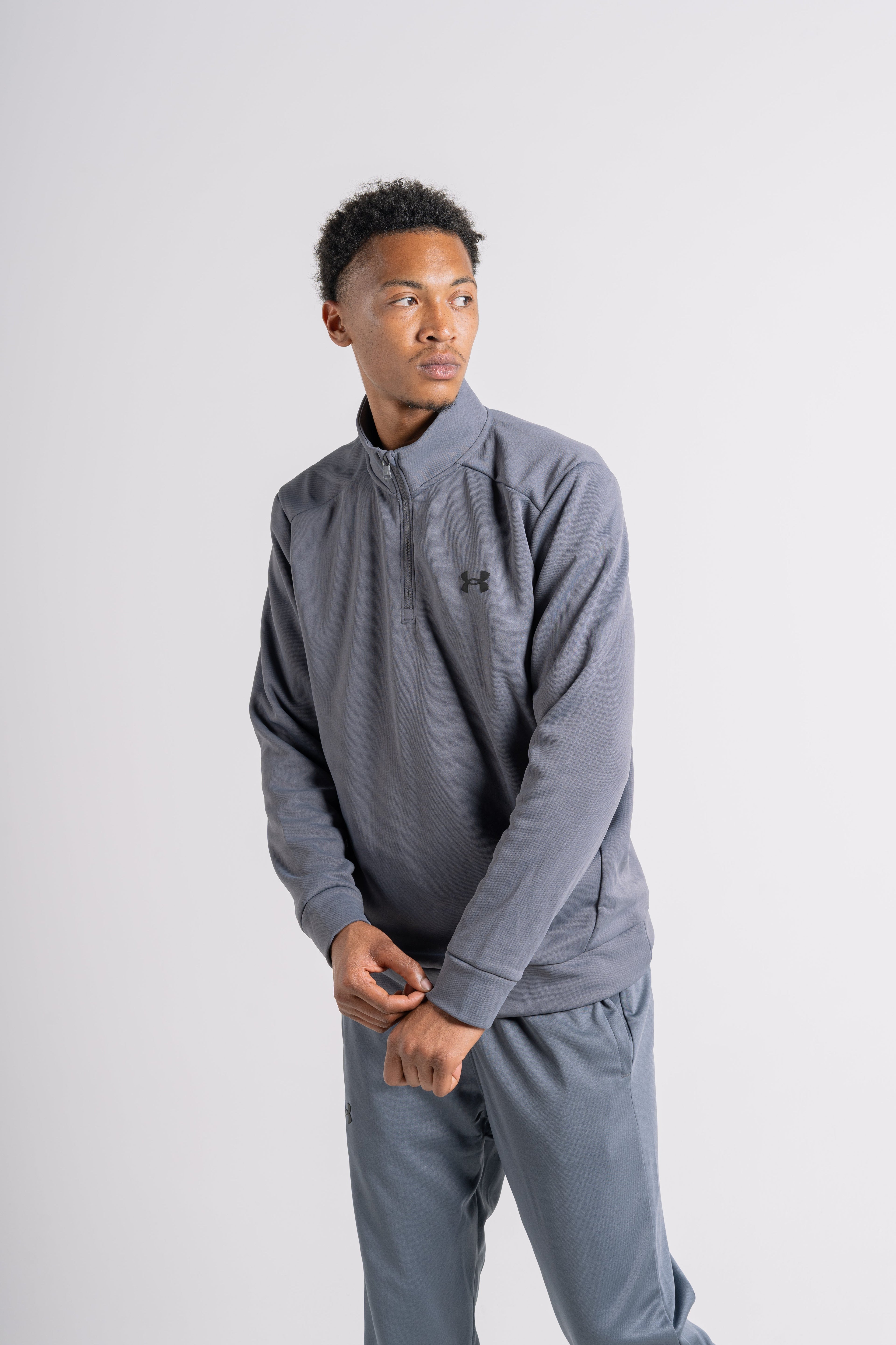 Haut de survêtement à col zip "Fleece"