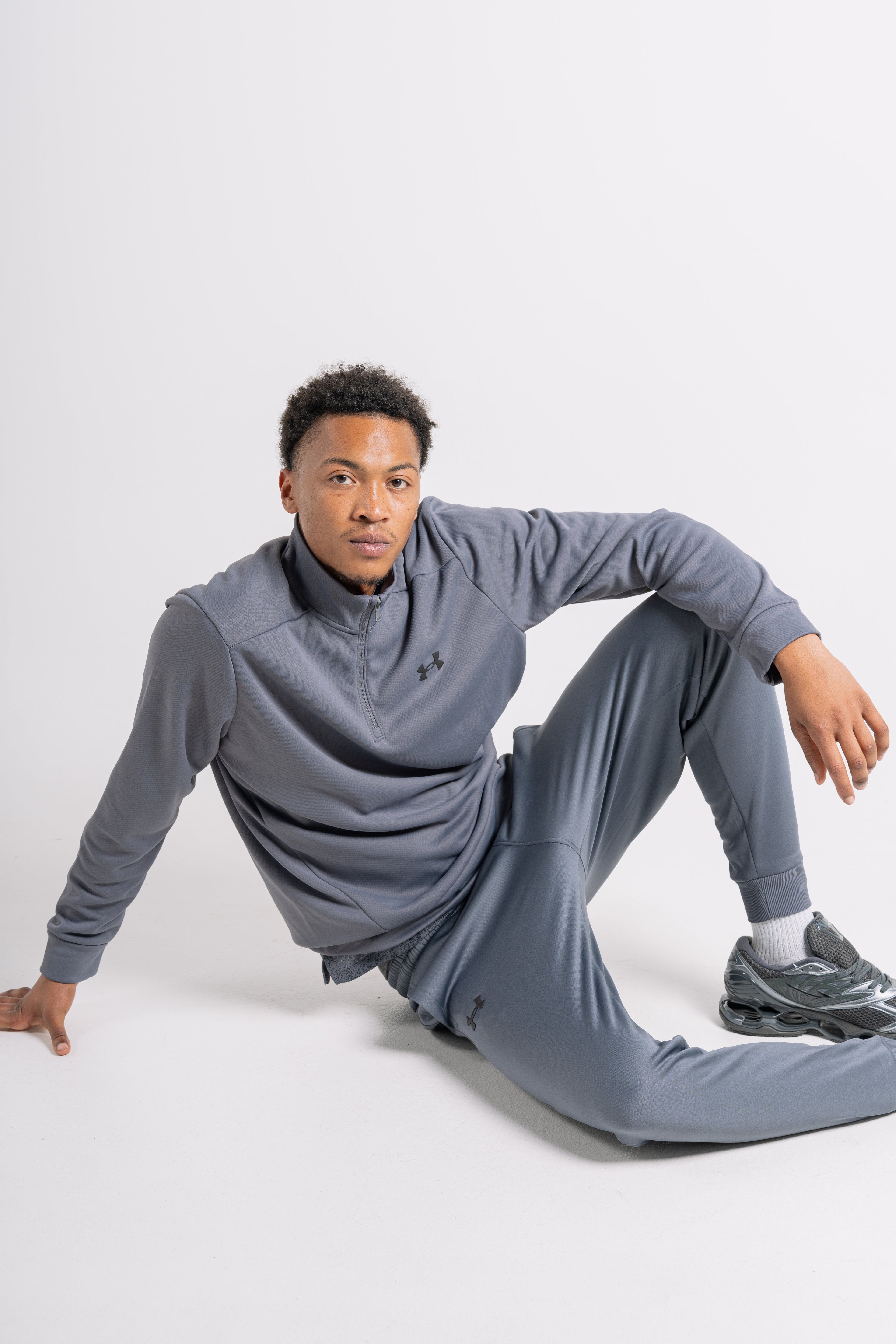 Haut de survêtement à col zip "Fleece"