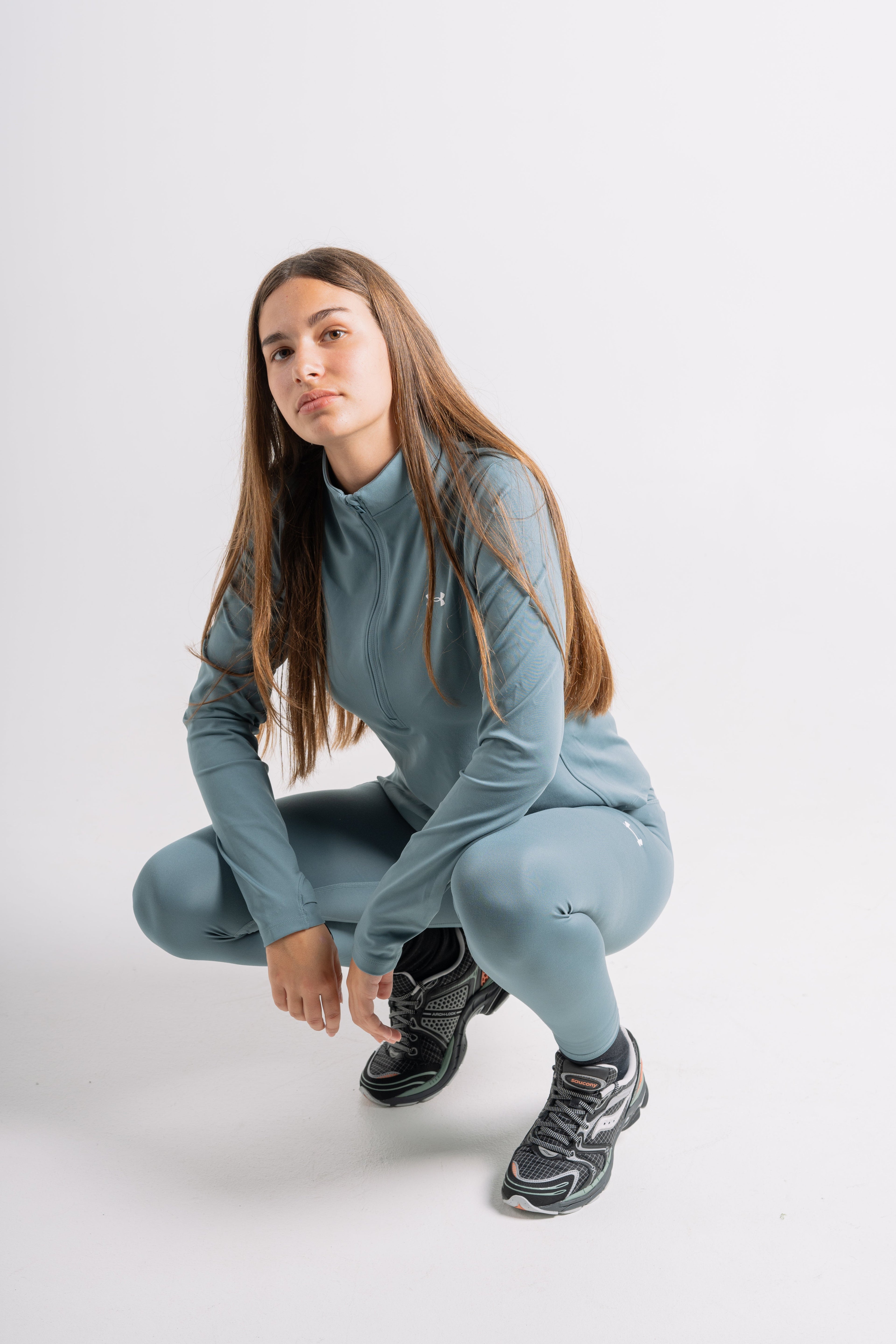 Haut de survêtement à col zip "Motion"