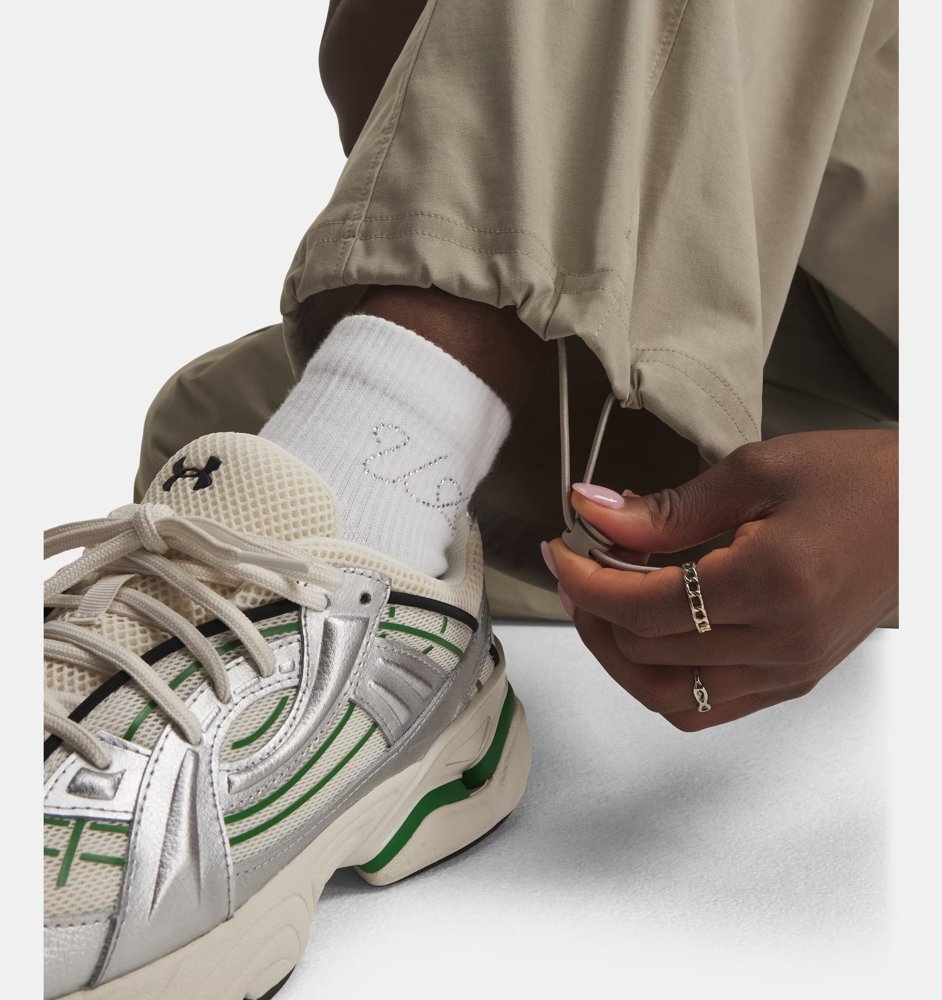 Under Armour pantalon Unstoppable Woven femme – pantalon sport léger respirant